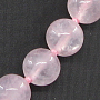 Розовый кварц (Бразилия), круглые 8мм, бусы длиной 47см