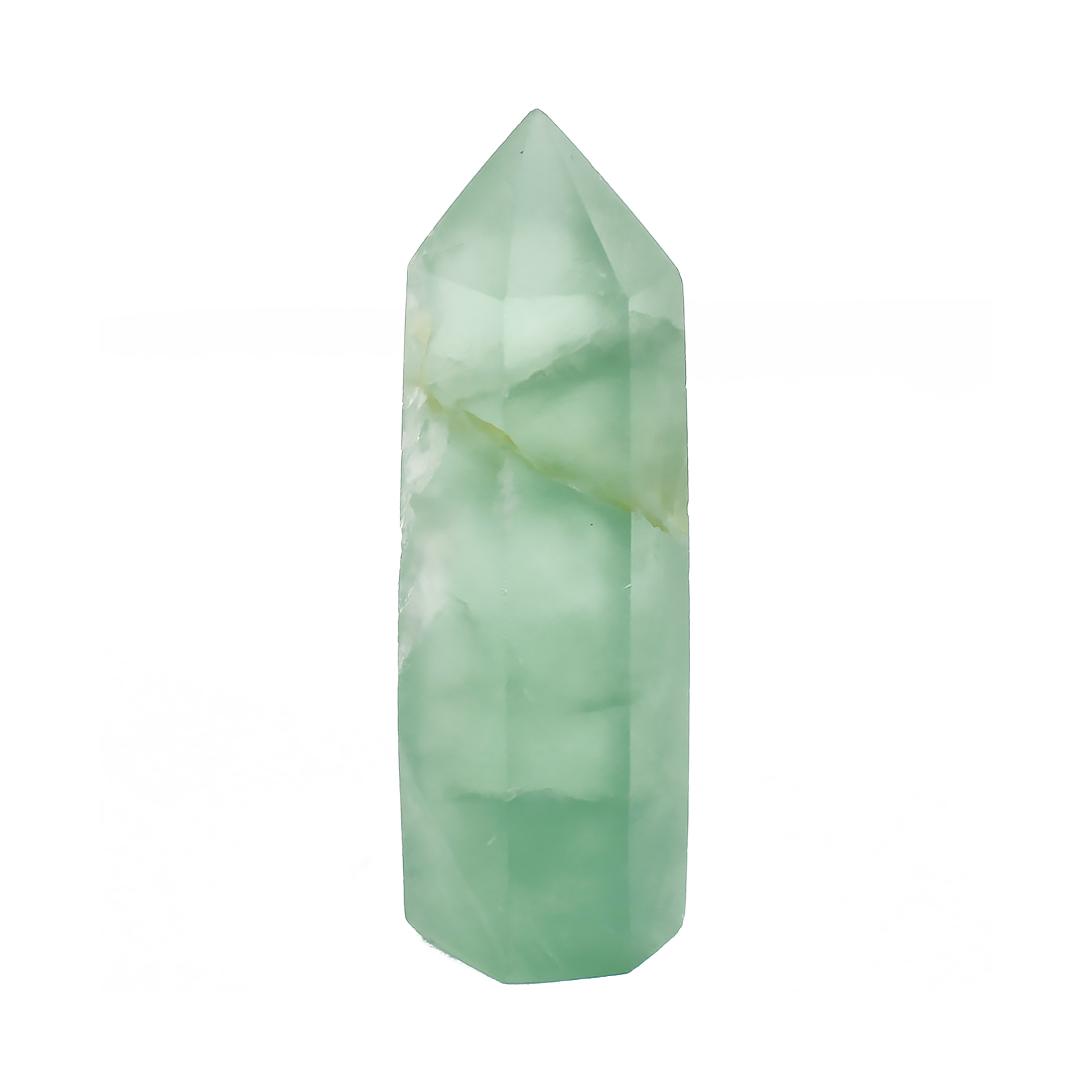 Кристалл натуральный зеленый кварц 4,5см