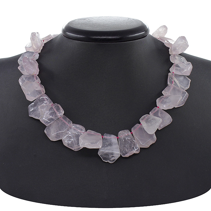 бусы из розового кварца. бусы из флюорита 836-no. гесс бусы кварц. бусы розовый кварц галтовка. ювелирочка бусы из розового кварца.