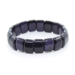 Браслет "Ириска" авантюрин синий