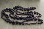 Аметист (Бразилия) 6..14мм, бусы "Равновесие" длиной 140см