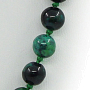 Бусы хризоколла (имитация), круглые бусины 8мм, длинные 120см Бусы хризоколла (имитация), круглые бусины 8мм, длинные 120см