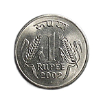 Индийская монета (рупия)