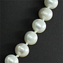Бусы белый жемчуг, круглый ровный 7-8мм через узелок, короткие 45см Бусы белый жемчуг, круглый ровный 7-8мм через узелок, короткие 45см