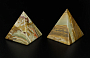 Пирамида оникс 4см, 1.5", классический оникс