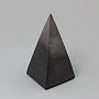 Пирамида из шунгита высокая полированная 5 см