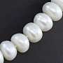 Бусы белый жемчуг, кукуруза 10мм, короткие 43см Бусы белый жемчуг, кукуруза 10мм, короткие 43см