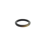 Агат черный кольцо 3мм, размер кольца: 17(5)