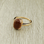 Кольцо "Летисия" авантюрин коричневый, размер 20