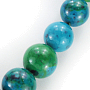 Хризоколла "Кармен-2" разнораз 8...16мм бусы крт 50см