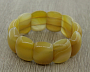 Браслет "Лора" агат темно-желтый