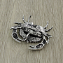 Брошь-подвеска "Краб" гелиотис Брошь-подвеска "Краб" гелиотис