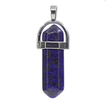 Кулон "Кристалл-мини" лазурит 30х8мм **