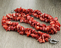 Бусы коралл красный "Косичка", иголочки, короткие 45см Бусы коралл красный "Косичка", иголочки, короткие 45см