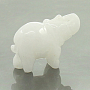 Фигурка слон 4,6см кварц белый