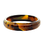 Браслет-кольцо из коричневого агата "Каришма" 