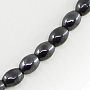 Бусы гематит, зерно 4х5мм, короткие 40см 