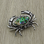 Брошь-подвеска "Краб" гелиотис Брошь-подвеска "Краб" гелиотис
