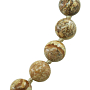 Комплект Бусы, браслет и серьги яшма древесная, круглые 10мм, короткие 50см Комплект Бусы, браслет и серьги яшма древесная, круглые 10мм, короткие 50см