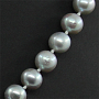 Бусы серый жемчуг, ровный круглый 7мм, короткие 50см Бусы серый жемчуг, ровный круглый 7мм, короткие 50см