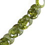 Бусы фианит "хризолит темный", граненые, короткие 43см Бусы фианит "хризолит темный", граненые, короткие 43см