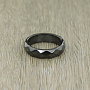 Кольцо мужское из гематита граненного, размер кольца 18. Кольцо мужское из гематита граненного, размер кольца 18.