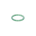 Зеленый агат кольцо 3мм, размер кольца:16(5), 17, 17(5), 18