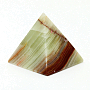 Пирамида оникс 4см, 1.5", классический оникс