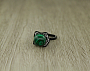 Кольцо "Волна" малахит (имитация) размеры 17, 18 Кольцо "Волна" малахит (имитация) размеры 17, 18