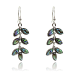 Серьги "Диодора" перламутр гелиотис