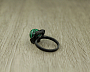 Кольцо "Волна" малахит (имитация) размеры 17, 18 Кольцо "Волна" малахит (имитация) размеры 17, 18