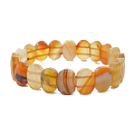 Браслет "Джессика" сердолик светлый