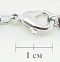 Авторское ожерелье "Воротничок" из декоративных стеклянных бусин цвета "хризолит" 