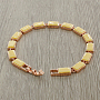 Браслет "Канти" из желтой керамики покрытие под золото Браслет "Канти" из желтой керамики покрытие под золото