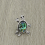 Брошь "Черепашка" перламутр гелиотис Брошь "Черепашка" перламутр гелиотис