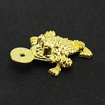 Лягушка с монеткой под золото