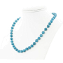 Бирюза голубая (имитация) 8мм, бусы длиной 50см Бирюза голубая (имитация) 8мм, бусы длиной 50см